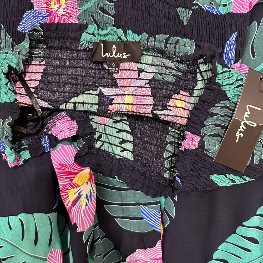 Lulu’s Floral Maxi Dress